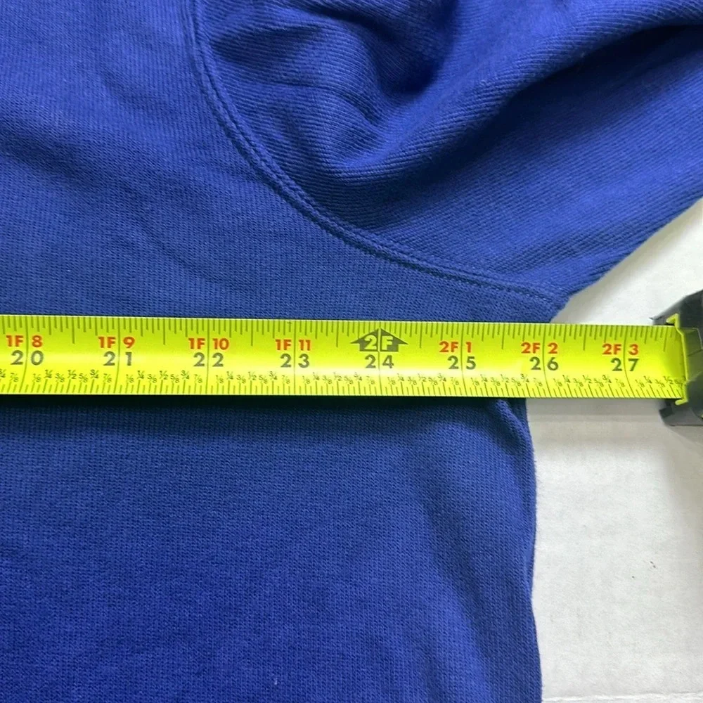 Polo Ralph Lauren Men's XL Estate Rib‎ 1/4 Zip Long Sleeve Pullover Blue READ